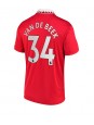 Manchester United Donny van de Beek #34 Heimtrikot 2022-23 Kurzarm